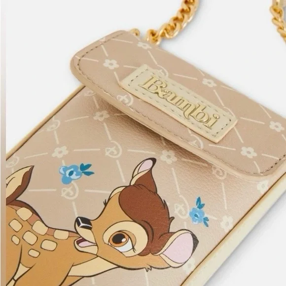 Primark Exclusive Disney Bambi Phone Holder Crossbody NWT - Picture 3 of 3